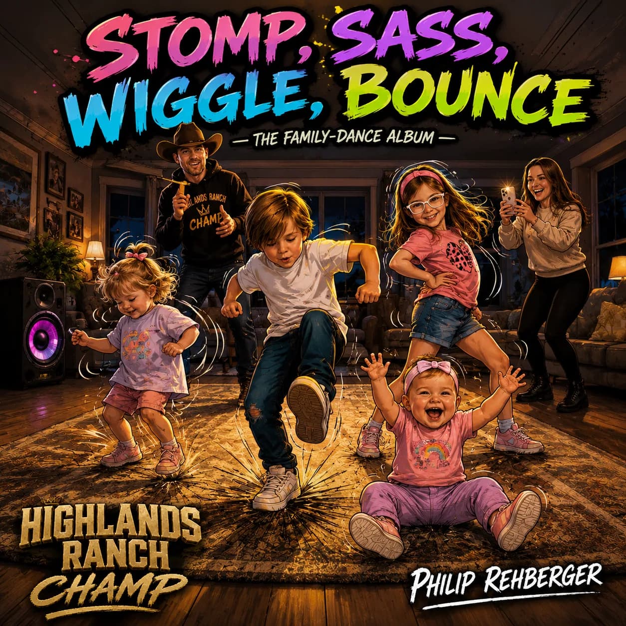 Stomp, Sass, Wiggle, Bounce