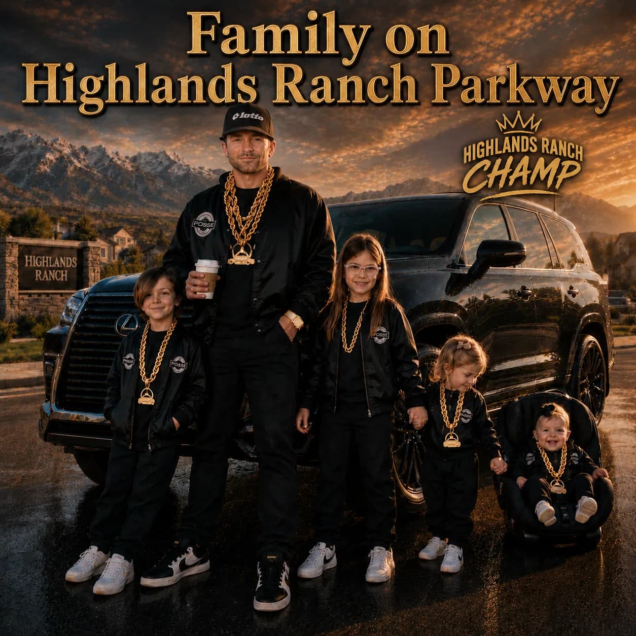 Family on Highlands Ranch Parkway cover art