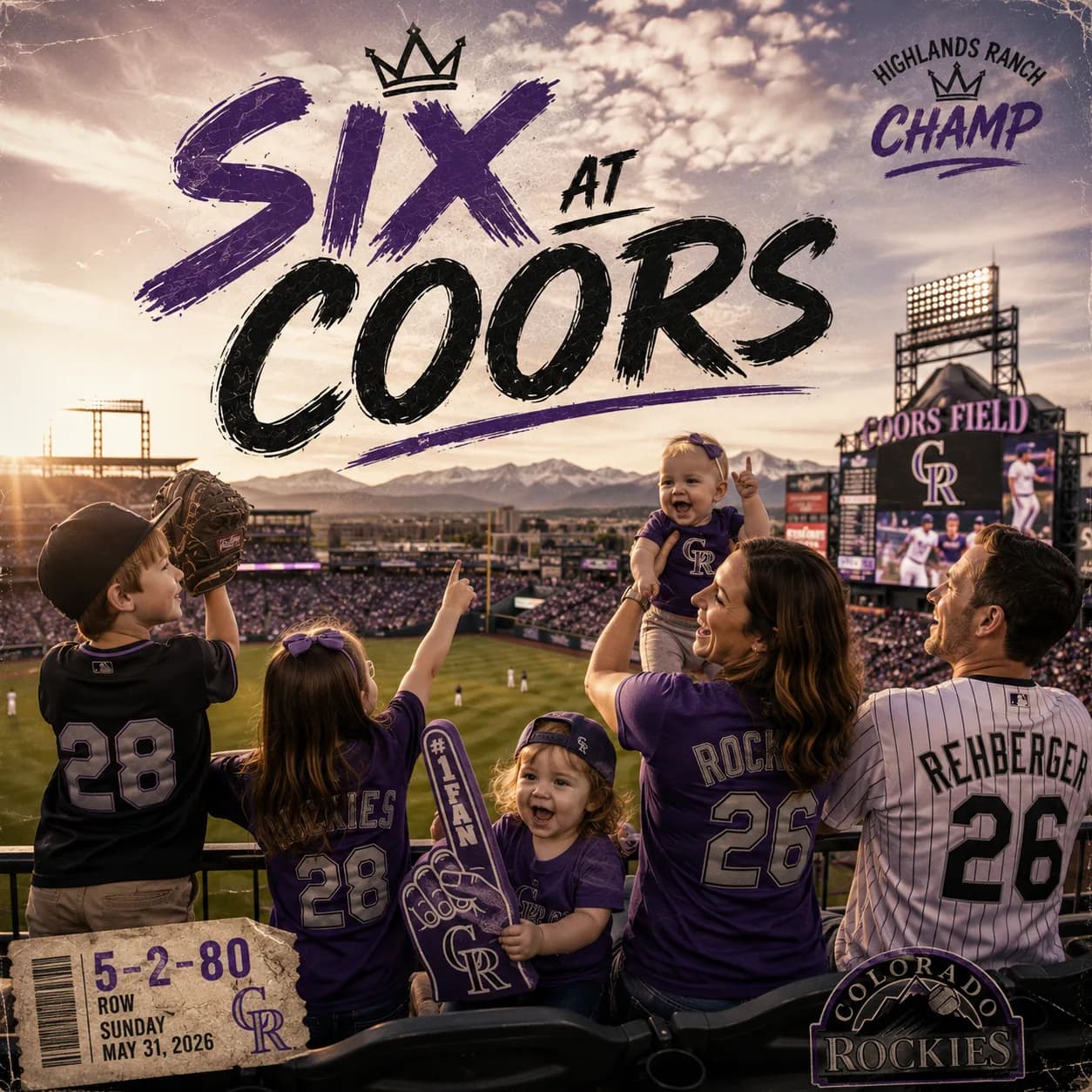 Six At Coors cover art